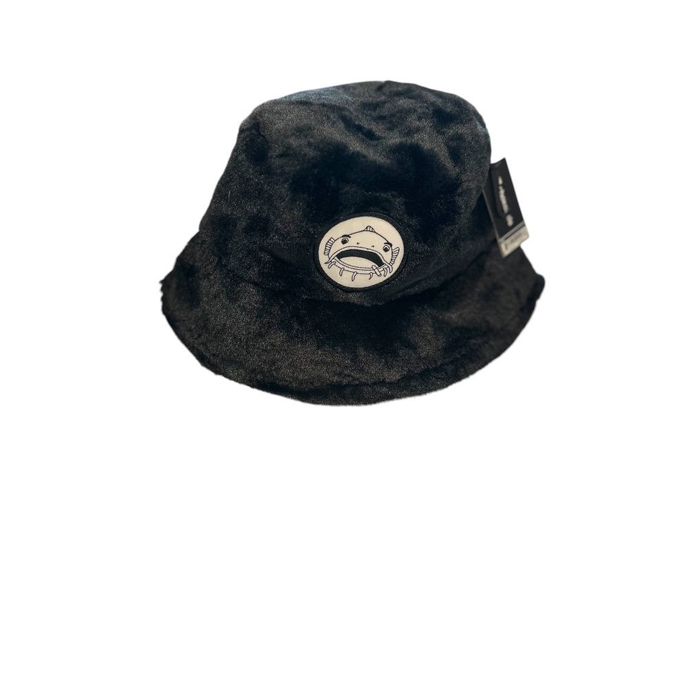NWT ChokoLids Prairie Artisian Ales Fuzzy Black Bucket Hat